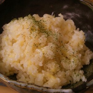 ぼくの好きな“チーズお醤油ごはん”